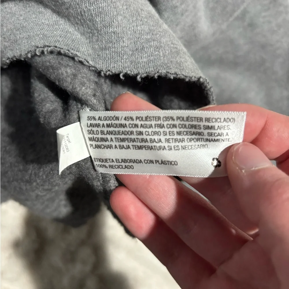 Wild fable xsmall cropped grey crewneck - Picture 4 of 4